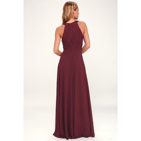 Lulus “Your Darling” Formal Floral Lace Maxi Dress - Picture 4 of 15